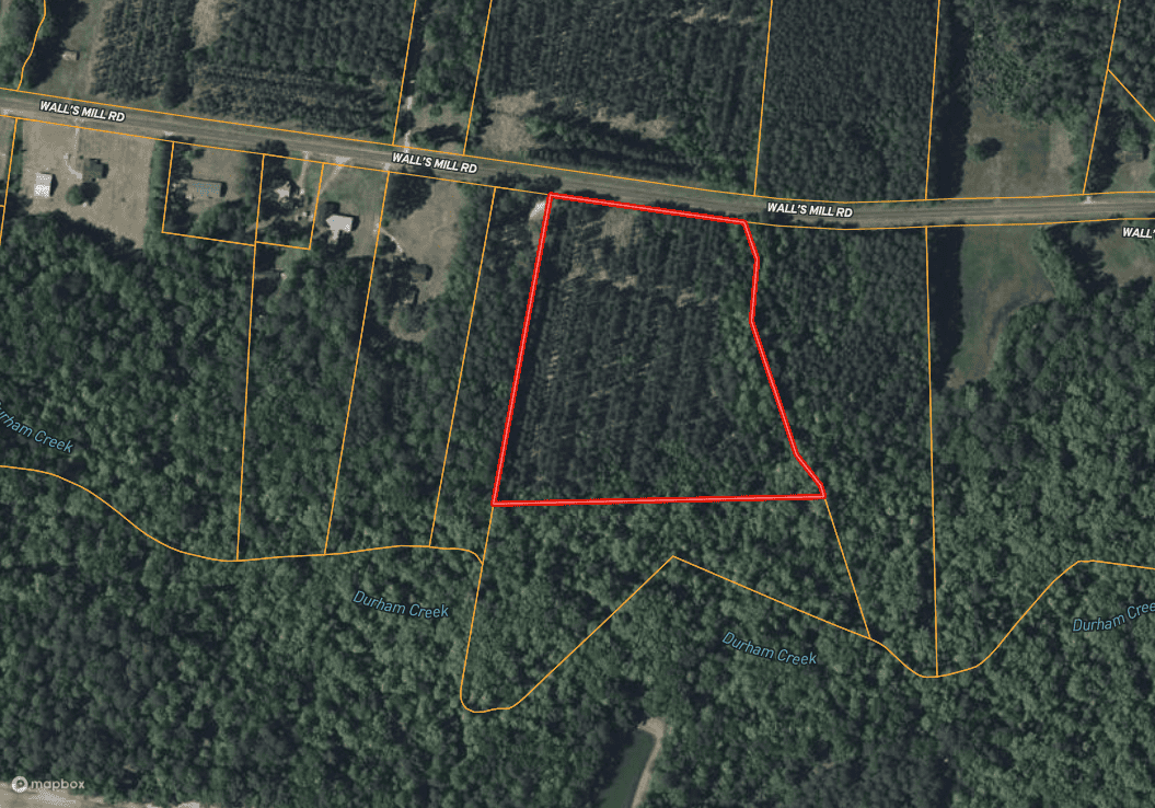 9.5 Acres Timberland Near New Bern & Washington NC
